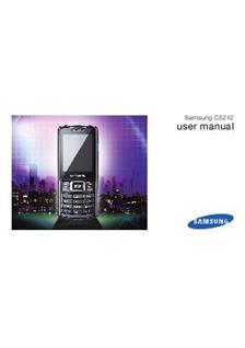 Samsung C 5212 manual. Camera Instructions.